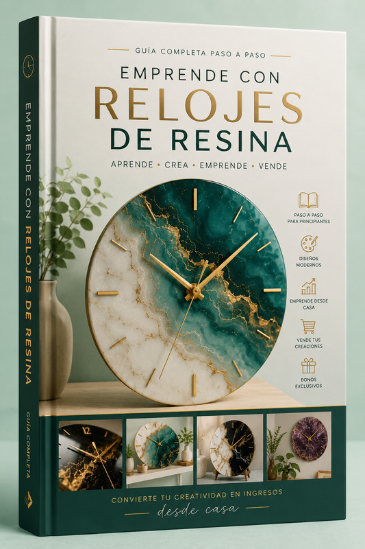 Guía digital completa + diseños modernos + técnicas paso a paso + consejos para vender tus creaciones.